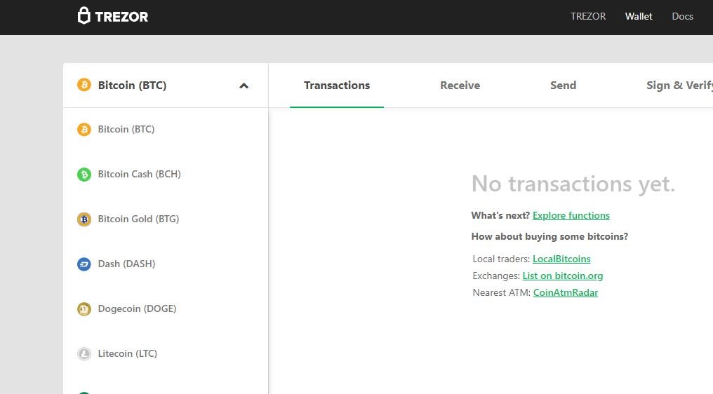How To Transfer Ethereum From Coinbase To Trezor Bitcoin Wallet For - 