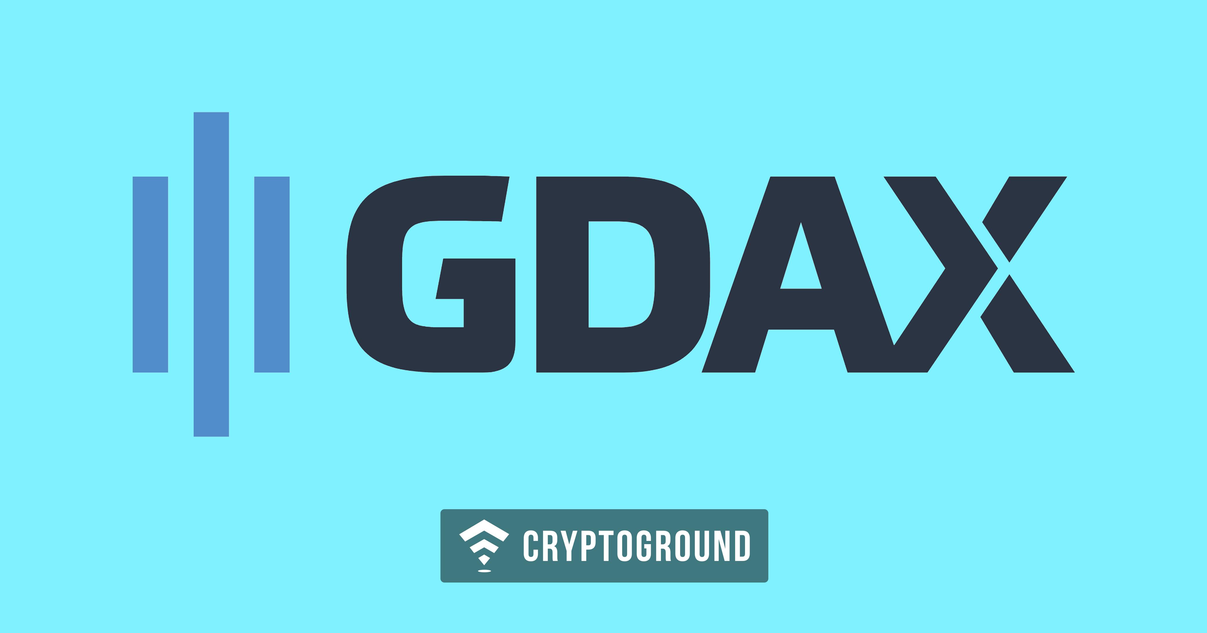 GDAX: Exchange Review